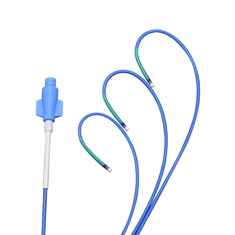 Catheter a threorú